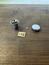 BMW Z3 Headlight Lightswitch Light Switch Knob Button Black Plastic CHROME LINE
