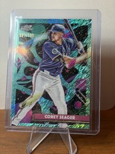 2025 Topps Cosmic Chrome - Corey Seager #11 Aqua Equinox Refractor /199