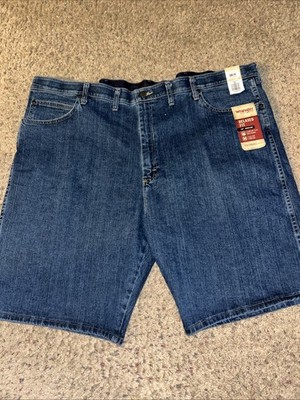 Wrangler Men's Rugged Wear Performance Series Relaxed Fit Shorts Size 48
