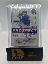 2024 Panini Prospects - Auto Silver - Tyson Neighbors 