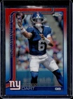 2025 Topps Chrome Jaxson Dart Red White and Blue Refractor Rookie Giants 306