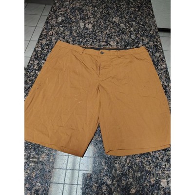 Prada Milano Mens Tailored Shorts Tobacco Brown Size 52 IT US 36 Luxury Casual