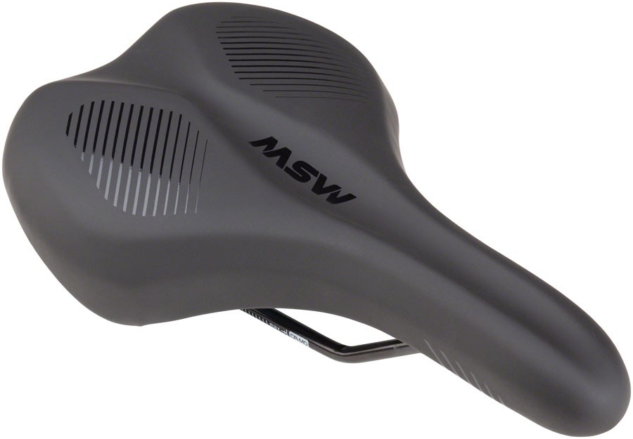 MSW SDL-173 Spin Fitness Saddle - Черное мягкое на ощупь покрытие из пенопласта высокой плотности 10190₽