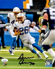 Asante Samuel Jr. autographed signed 8x10 photo NFL Los Angeles Chargers JSA
