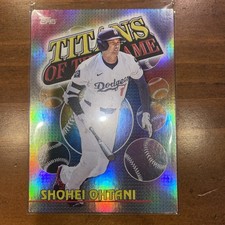 2026 Topps #TOG-1 Shohei Ohtani Titans of the Game