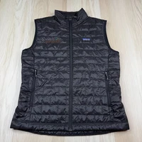 Patagonia Mens Black Full Zip Insulated Quilted Nano Puffer Vest Size Medium