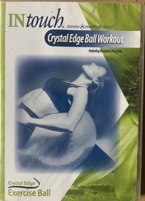 Intouch Stamina / Crystal Edge Ball Workout (DVD) Exercise ball. New/Sealed