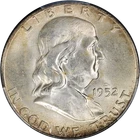 1952-D Franklin Half Dollar PCGS MS65 FBL Nice Eye Appeal Strong Strike