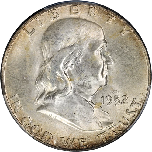 1952-D Franklin Half Dollar PCGS MS65 FBL Nice Eye Appeal Strong Strike