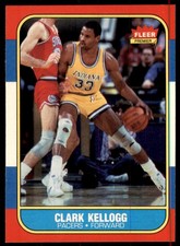 1986-87 Fleer NM-MT Clark Kellogg Rookie #58