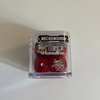 Games Workshop Necromunda Corpse Grinder Cult Dice Set OVP