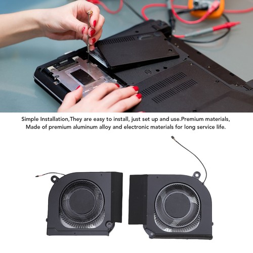 CPU Fan 12V 1A GPU Cooling Fan For Predator Helios Neo 16 2023H PHN16 71 PHN SET - Photo 4/12