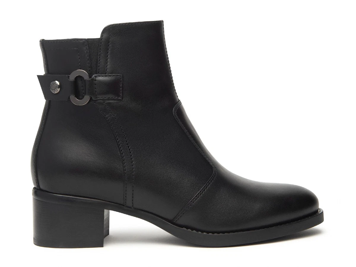 Stivaletti Donna in Pelle GUESS linea Ragner colore Nero a sconto