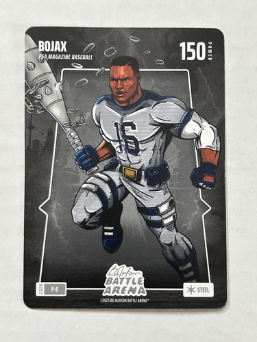 2025 Bo Jackson Battle Arena - BOJAX PSA Magazine Baseball #P-8 Steel 150 MINT