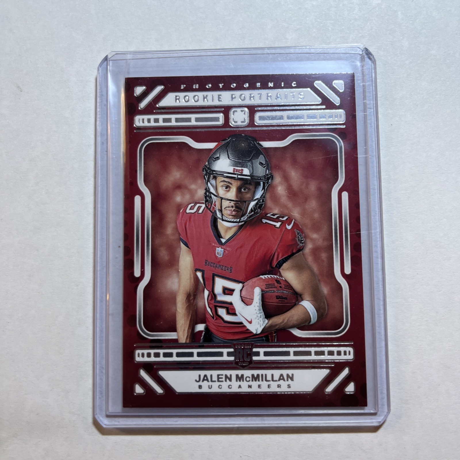 2024 Panini Photogenic Football Jalen McMillan #167 Rookie Portraits Buccaneers