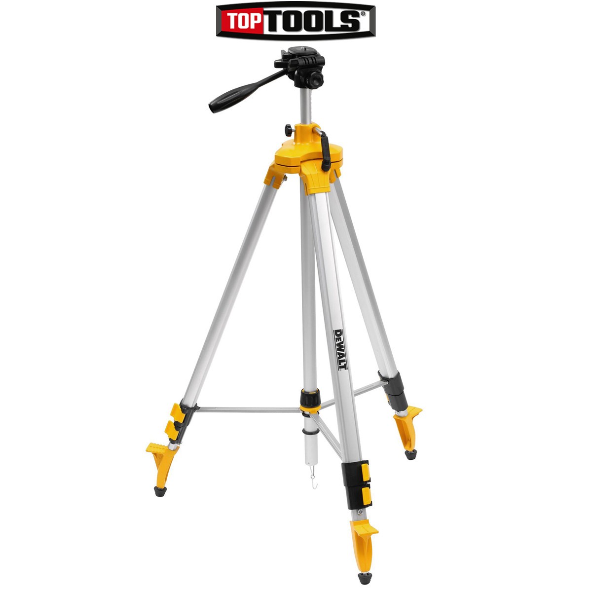 DeWalt DE0733 Elevated Laser Tripod 1/4"" Adjustable Head 0.97–2.48m