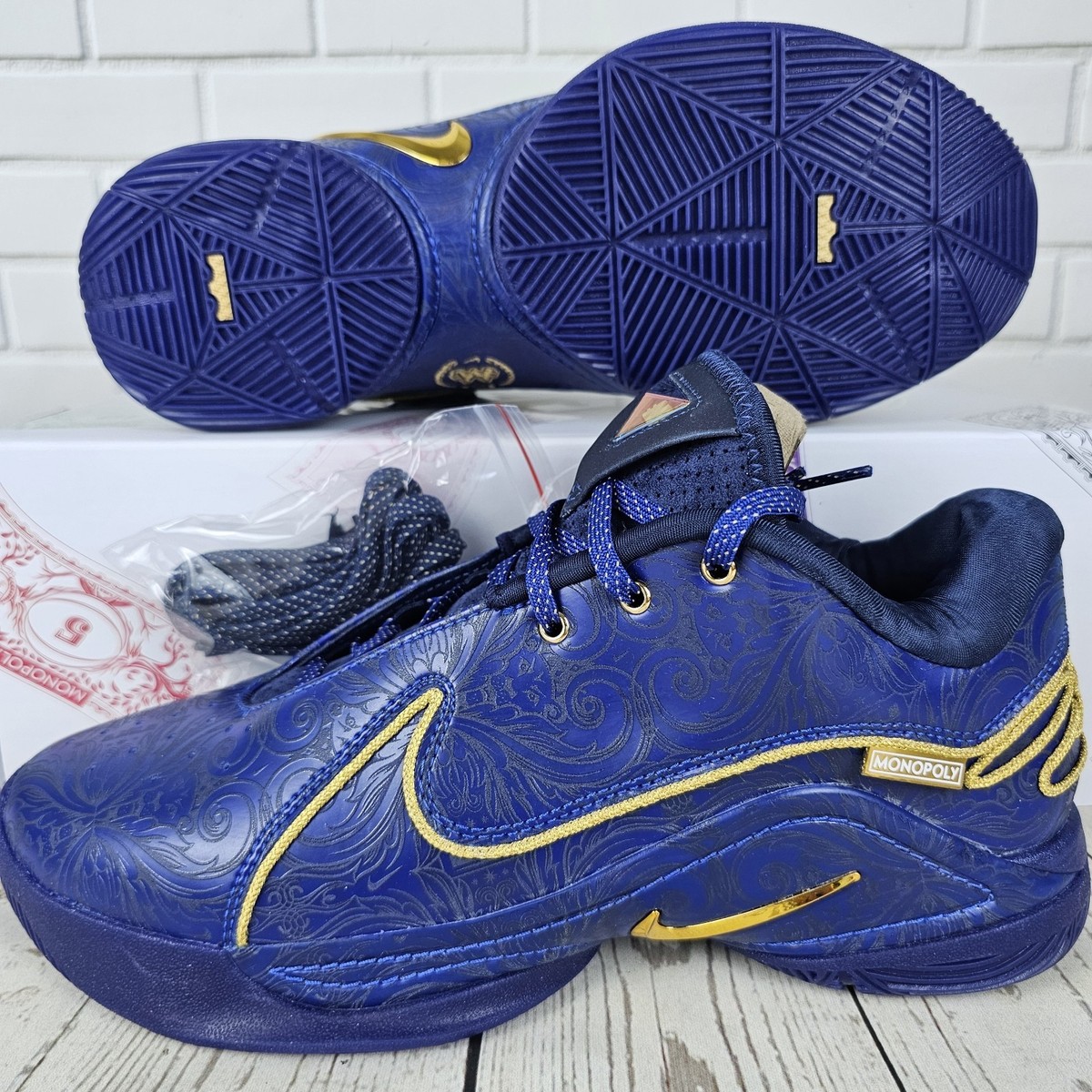 ✅ Nike Air Zoom LeBron James XXII 22 NRG Monopoly Token Royal Blue  HV5145-400 ✅