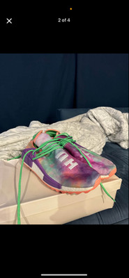 Size 13 - Pharrell x adidas Tennis Hu Holi Chalk Coral