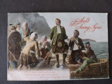 POSTCARD SCOTTISH SONGS VALENTINE'S SERIES POSTED 1903