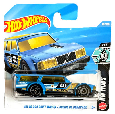 Hot Wheels Volvo 240 Drift Wagon Mods 2/5 2026 69/250 1:64 Modellauto Spielzeug