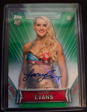 2019 Topps WWE Women's Division Autographs Green #ALE Lacey Evans  #/150