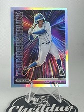 2021 Panini Prizm Draft Picks - Thunderstruck Silver Prizm #T-MM Matt McLain...