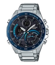 EDIFICE CASIO Tough Solar ECB-900DB-1B Chronograph Black Blue Watch
