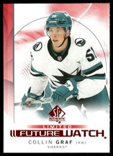 2024-25 SP Authentic #144 Collin Graf Limited Red