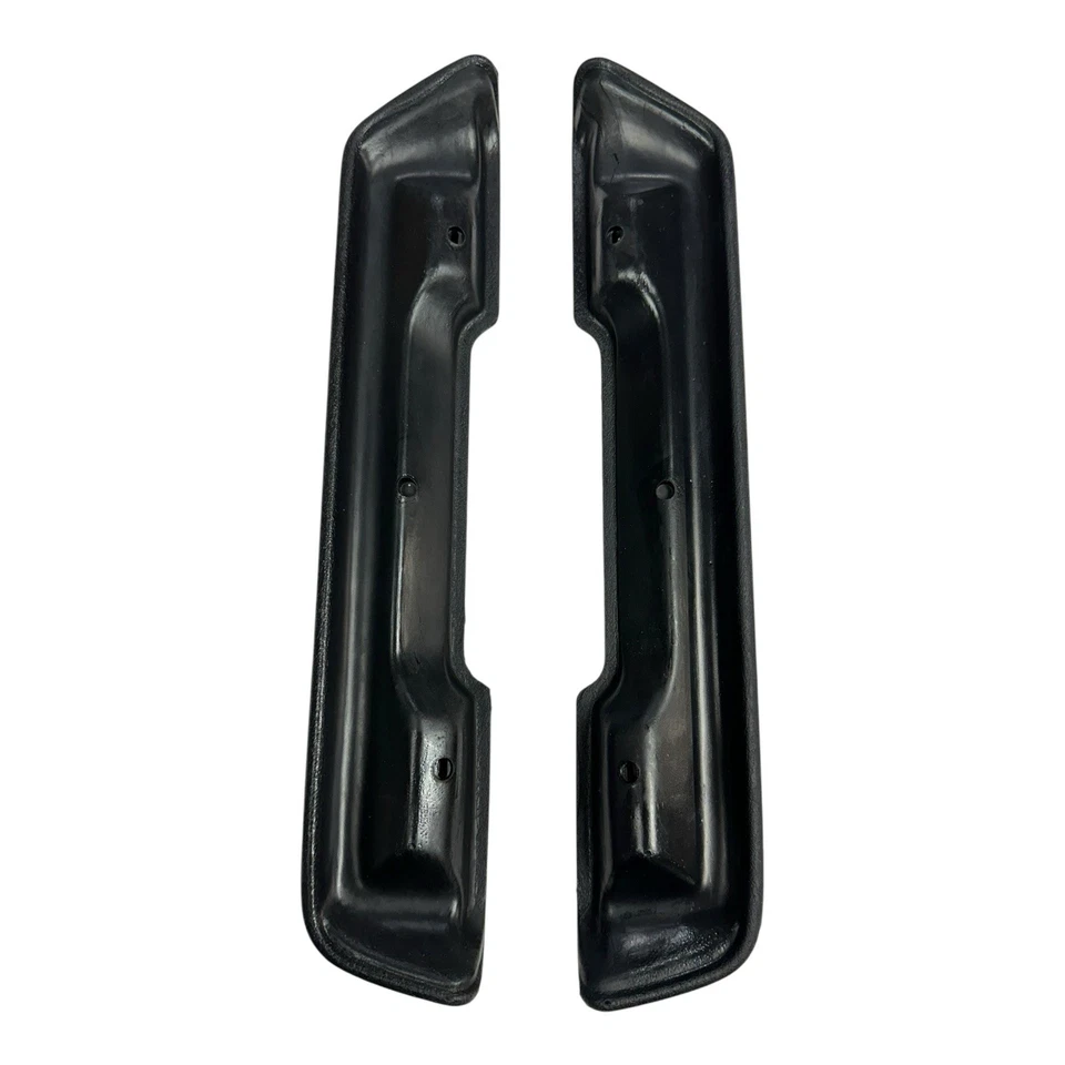 Almohadillas de reposabrazos delanteras LH/RH 12" negras para Buick Skylark Electra 1968-1972 Foto 4 de 4