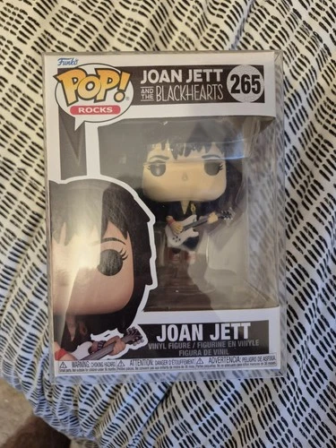 Funko POP Rocks - JOAN JETT Vinyl Figure #265 - Joan and the Blackhearts New!