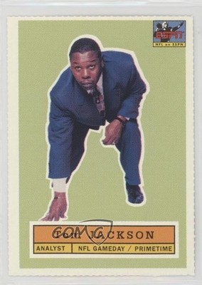1995 ESPN NFL Gameday/NFL Primetime Sheet Singles Tom Jackson #57 0b5