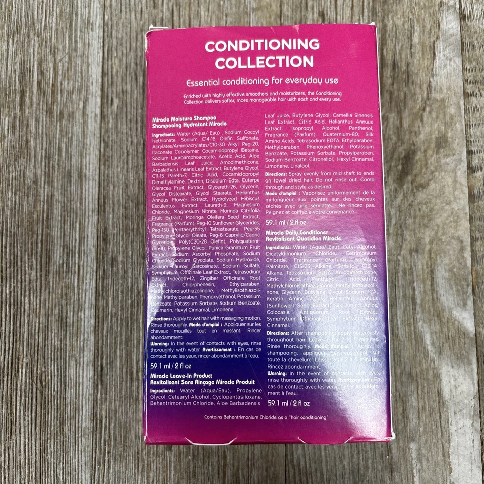 It's a 10 Conditioning Everyday Miracle Hair Kit shampoo/leave-in/conditioner - Image 3 of 4