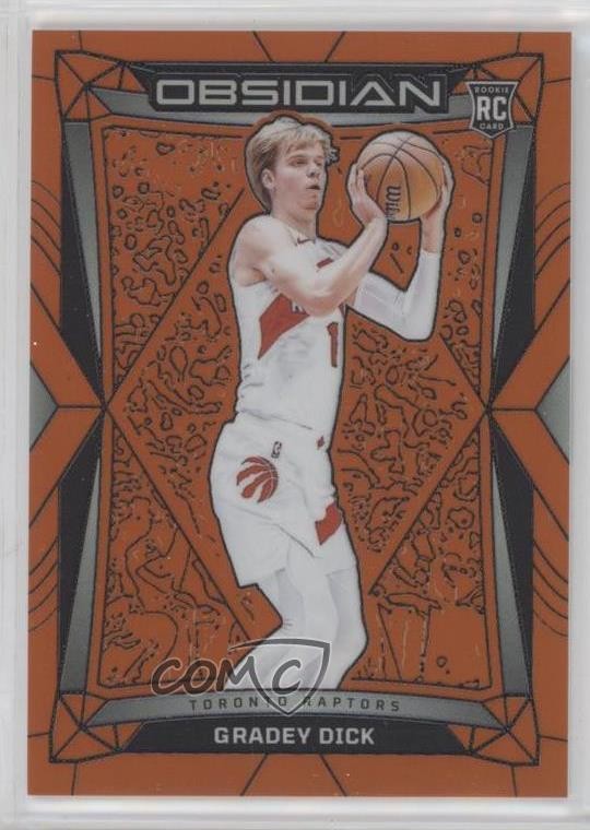 2023-24 Panini Obsidian Electric Etch Orange Flood 90/99 Gradey Dick #79 17w0