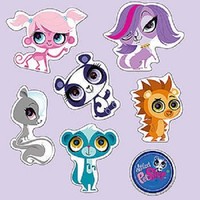 Littlest Pet Shop Wall Graphic Set Party Decoration Birthday Littlest Pet Shop Wall Graphic Set Party Decoration Birthday