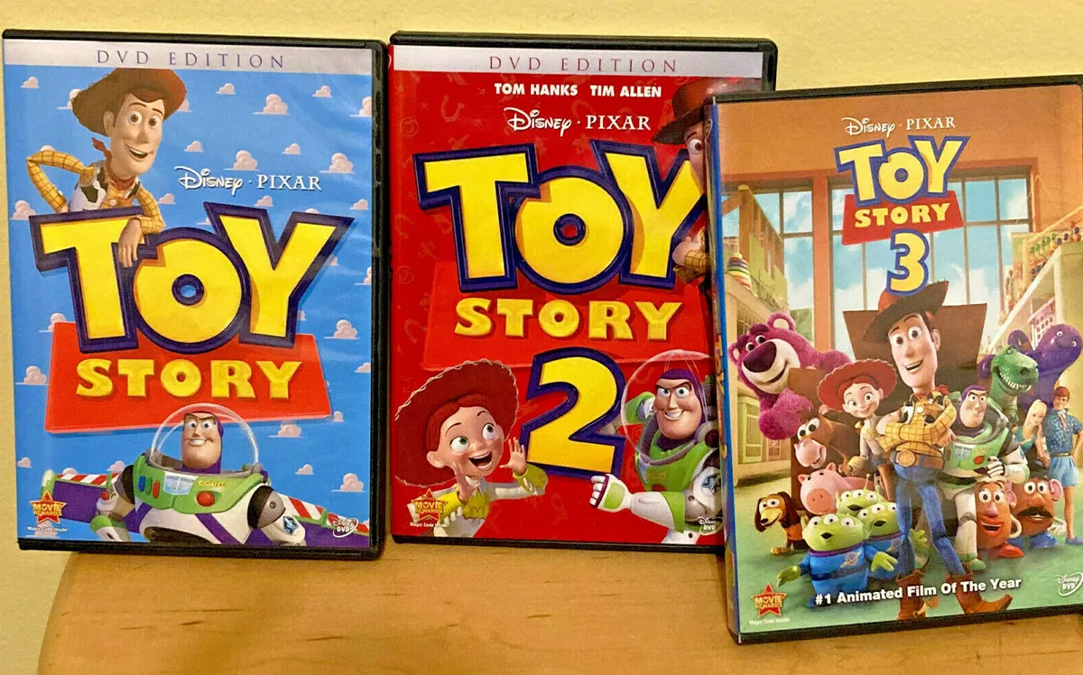 Toy Story, Toy Story 2, Toy Story 3 (Lot Of 3) Dvd'S | Ebay
