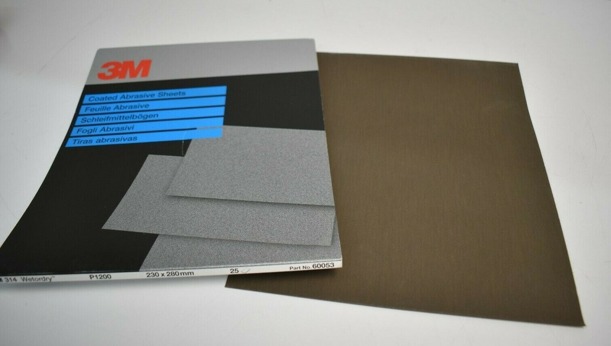 Schleifpapier 3M Wetordry 2000