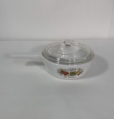 Corning Ware Sauce Pan P-81-B 1 Pint With Lid La Sauge Spice Of Life Vintage