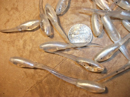 70-1 3/4"-CRAPPIE-PANFISH-SOFT MINNOW-GRUBS-bulk-jigs-SCENT-LURES-BAITS-STINGERS - Picture 5 of 5