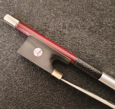 Master Level Carbon Fiber Violin Bow 4/4,Carbon Fiber Core Pernambuco Covered