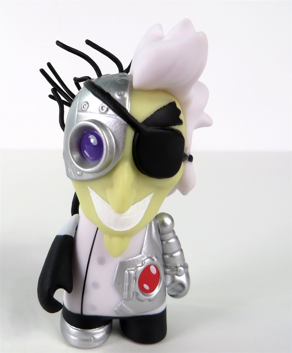 Kidrobot Adult Swim Vinyl Mini Series Cyborg Scientist Figure NEW