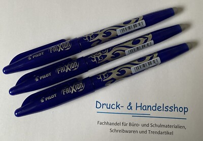 Pilot Frixion Tintenroller 0,7 mm radierbar  3 Stück