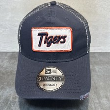 Clemson Tigers Hat New Era 9Twenty "Frayed Patch" Mesh Trucker Snap Cap NWT H47