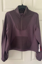 NEW 89 Spyder Women s 1/4 Zip Pullover Long Sleeve Active Jacket Soft Size M