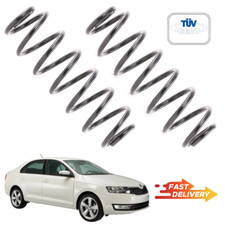 For Skoda Rapid 2012-2019  Rear Coil Spring Pair TUV Certified