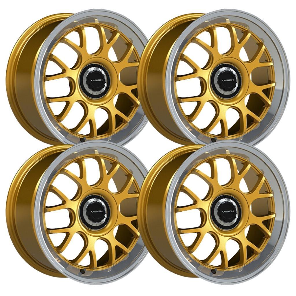 (Set-4) Vision 478 Alpine 20x8.5 5x120 35mm Gold Wheels Rims 20 Inch | eBay