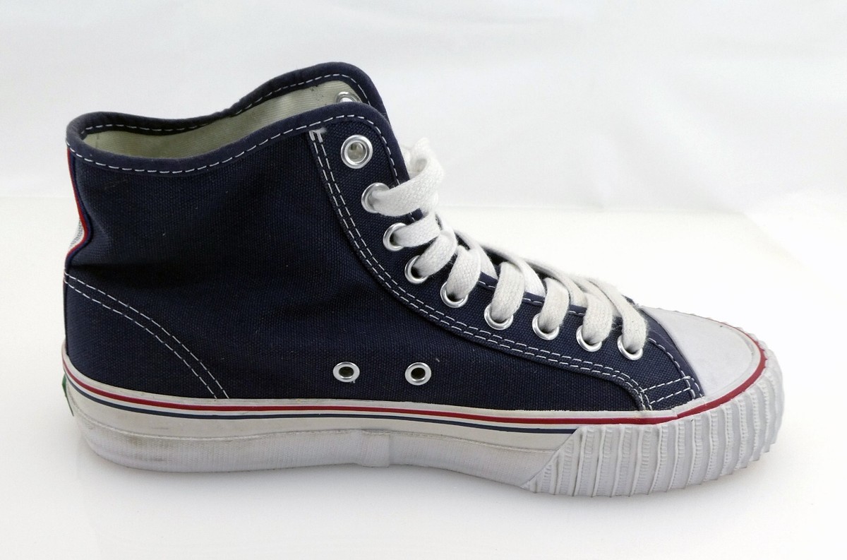PF Flyers Shoes Center Reissue Hi Navy Blue Sneaker