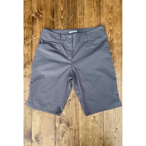Adidas gray Bermuda Shorts Flat front 