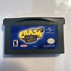 Crash Bandicoot 2: N-Tranced (Nintendo Game Boy Advance, GBA 2003) Cart Only