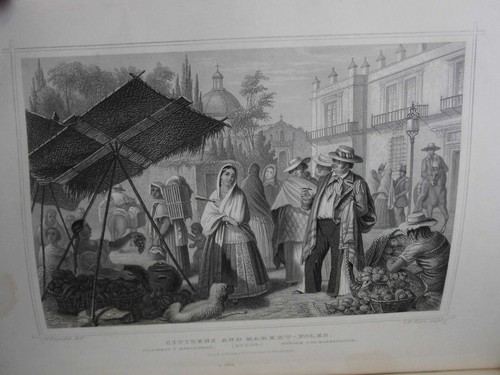 Carl Sartorius: Mexico; Landscapes Sketches (1859-1st) Mexican History - V Rare - Picture 21 of 24