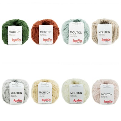 Katia - MOUTON - Garn - Wolle - 50g - LL 75m - Herbst/Winter - (9,00 /100g)
